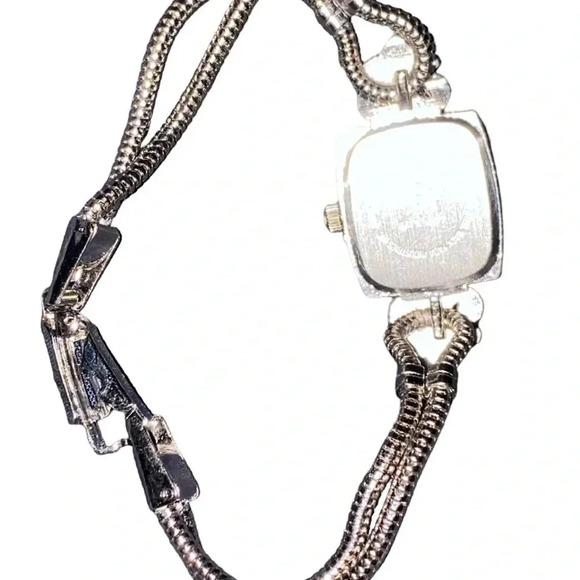 Affinity Ladies Bracelet Silver Tone CZ Watch - Picture 3 of 4